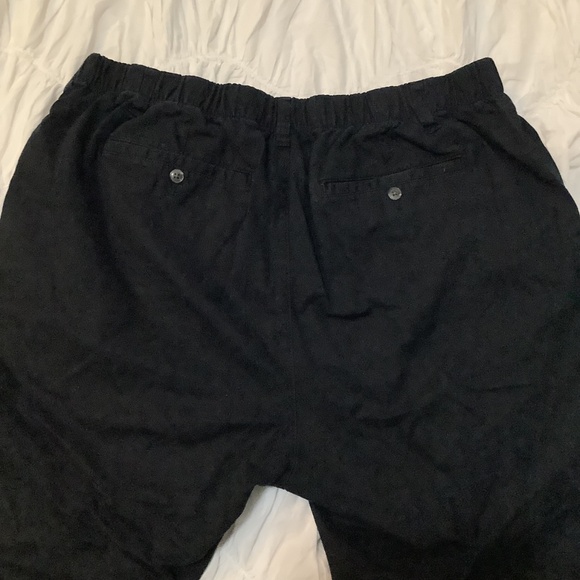 Black Canvas Chino Pants - Picture 2 of 2